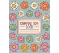 Aesthetic Cute Preppy Composition Notebook: 120 Pages, with Pastelcartoon Cover Design, great for Creative Writing, Ideas, Writers, Teens, Summer ... for Creative Writing, Ideas, Writers, Teens,