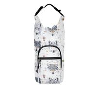 Aesthetic Cute Wolfs - Bolsa de agua de varios tamaños para caminar, senderismo, equipo de agua, mochila para botellas de agua de 20/24/32/40 onzas