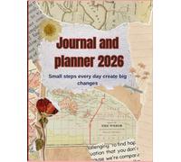 Aesthetic Daily Planner and Journal 2026 - 8.5×11 Inch, 80 GSM, 125 Pages. One Side Planner + One Side Journal. Elegant Minimal Design for Everyday ... layout for mindful planning and journaling |