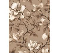 Aesthetic Floral designed Daily Planner Notebook: Floral design Notebook for girls and teens. Perfect office supply for women