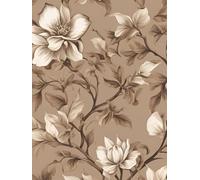 Aesthetic Floral designed Daily Planner Notebook: Floral design Notebook for girls and teens. Perfect office supply for women