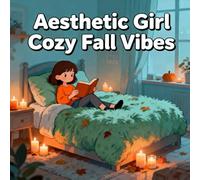 Aesthetic Girl Cozy Fall Vibes Coloring Book: Family Bonding Simple Outline Simple Pictures Rainy Day Fun For Early Learners Improve Fine Motor Skills ... Bonding Simple Outline Simple Pic