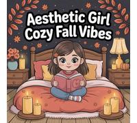 Aesthetic Girl Cozy Fall Vibes Coloring Book: Fun Encourage Relaxation For Kids Simple Pictures Family Time Improve Fine Motor Skills Boost Creativity ... For Kids Simple Pictures Family Time Impr