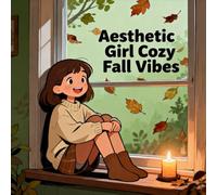 Aesthetic Girl Cozy Fall Vibes Coloring Book: Screen Free Quiet Time Cute Coloring Pages Holiday Gift For Early Learners Family Bonding Enjoy Hours Of Coloring Fun Great Christmas Gift Rainy Day FunScreen Free Quiet Time Cute Coloring Pages Holiday Gift F