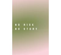 Aesthetic Grid Notebook: No Risk No Story: Minimalist Squared Journal for Study, Productivity and Everyday Writing