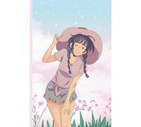 Aesthetic Hat Girl Notebook: Unique Custom Birthday Gift - Compact 5.5x8.5 inches - 120 Pages