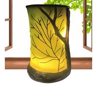 Aesthetic Lamp - Lámpara de escritorio de resina de 9 x 16 cm, funciona con pilas AA | Decorative Natural Atmosphere Light Table Làmp Home Decor | for bedroom office dorm camping nightstand apartment