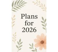 Aesthetic Notebook - "Plans For 2026", Notebook For 2026, For The New Year, Notebook For School And Work: 110-page squared notebook, 6x9 format, matte cover