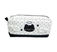 Aesthetic Pencil Bag Large Storage Organizer Case For School College Design