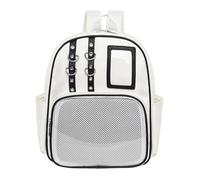 Aesthetic Pouch Board - Bolsas de almacenamiento de poliuretano, panel de visión, impermeable, versátil, organizadora duradera con paneles de fijación, pin, para el trabajo, fitness, uso diario