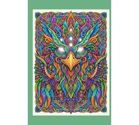 Aesthetic Prismatic Griffin Zen Mandala Dot Grid Journal: 100 Page Dotted Notebook with Premium Cream Paper | 6x9 Matte Hardcover for Creative Writing, Mindfulness, and High-Vibration Art