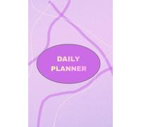Aesthetic Purple Daily Planner Page | Undated Weekly Schedule & To-Do List Printable | Digital & Print Layout