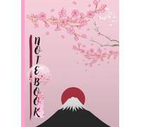 Aesthetic Ruled Notebook: Japanese Style Minimal Notebook for College Students | 120 Ruled Pages | Large 8.5 x 11 Writing Journal for Notes, School & Everyday Use