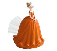 Aesthetic Tissue Box - Blowing Bubbles Girl Flying Skirt | Princess Dress Tissue Dispenser for Home Living Room, Creative Figurine Cover for Bedroom Vanity, Cute Bathroom Decor Women