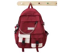 Aesthetic Waterproof Multi-Pocket Laptop Backpack Kid Bookbag Travell Pouch