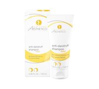 AESTHETICO Champú anticaspa fuerte anticaspa, para un cuero cabelludo sano, con selenio y aceite de árbol de té, 100 ml