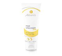 AESTHETICO Med Urea Cream - Crema hidratante para piel seca del cuerpo, 100 ml, ideal para eczema y psoriasis, con 10% de urea, manos, pies, espinillas y codos