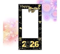 Aesthetics Photo Frame - Decorative Picture Frames ¦ Selfie Frame for Rapid Setup, Christmas Frames with Adjustable Stand, Picture Framework, Vintage Mount for Friends Studio Celebrations