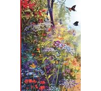Ästhetisches Blumen-Journal mit Schmetterlingen, Wildblumen und sommerlicher Natur. Blühender Garten.: Ästhetisches florales Notizbuch | 117 Seiten | ... für Naturliebhaber, Blumenliehaber, Frauen