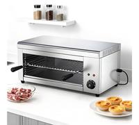 AETEREOS 2000W encimera eléctrica Horno de Pizza, Horno de Pizza Comercial, Pizza Maker, Temperatura y Tiempo Ajustables, para Restaurante y Hogar 110V