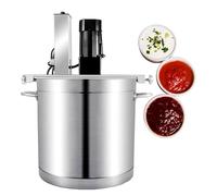 AETEREOS Batidora De Mermelada AutomáTica, Batidora De Alimentos Comercial De 200 W, Batidora De Salsa De Sopa para Fondo De Olla Caliente, Raspador Mezclador De 4 Cuchillas 30L