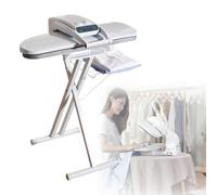 AETEREOS Prensa de Vapor Inteligente de 1800 W - Prensa de Vapor Digital con 5 Ajustes para Tejidos (90-200 °C) - Prensa de Planchado a Vapor/Planchadora de Ropa Plana with-Stand