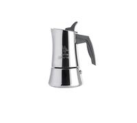 Aeternum, La Divina Re Inox - Cafetera de 2 tazas, acero inoxidable, color plateado