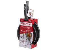 Aeternum, Madame Petravera 3.0 bis sartenes antiadherentes, Ideales para inducción, diámetro 24-28 cm, Full Induction, Gris