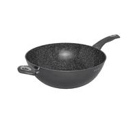 Aeternum, Petragres Ecosolution - Saltapasta antiadherente, diámetro 32 cm, Full Induction, apto para inducción, revestimiento PFAS FREE, gris oscuro