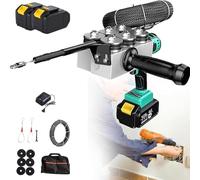 Aethelwyn Dispositivo de Roscado de Tubos Ocultos, MáQuina AutomáTica para Encordar Cables EléCtricos, Máquina Roscadora para Trabajos de Cableado Hidroeléctrico