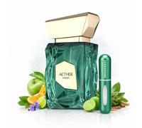AETHER EXTRAIT Perfume Unisex 100ml - Fragancia Fresca con Manzana Verde, Cítricos y Almizcle - Aroma Limpio, Moderno y Duradero + Atomizador Drikanbest de Regalo