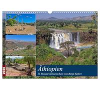 Äthiopien - 13 Monate Sonnenschein (Wandkalender 2026 DIN A3 quer), CALVENDO Monatskalender: Blick auf die schönsten Sehenswürdigkeiten Äthiopiens