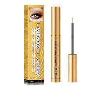 AethraLux - Suero de crecimiento de pestañas, refuerzo de pestañas 4 ml para un crecimiento más denso y fuerte, Bloom Double Eye Charm (oro)