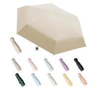 Aethryon Mini Paraguas Plegable Portátil - Paraguas de viaje compacto y ligero | Mini Paraguas para el Sol y Lluvia con Protección UV, Paraguas Plegable Ultra Compacto y Portátil