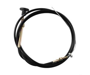 Aetluxery Cable de estrangulamiento de parada de motor de 2 a 5 metros, control de cable resistente para capó del acelerador, cable de apagado del motor de combustible adecuado para camiones y