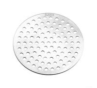 Aetluxery Cubierta de drenaje redonda de acero inoxidable 304 para ducha y fregadero, filtro de pelo y recogedor de desechos, antideslizante y resistente al óxido para suelo de ducha (16 cm)