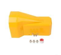 Aetluxery Interruptor de pie neumático 4F210-08LG con tapa y bloqueo, cuerpo de válvula de aleación de aluminio, pedal antideslizante, alta resistencia a la presión, para máquinas de estampación