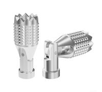 Aetluxery Joysticks de aleación para mandos a distancia potensic, plegables, telescópicos, variantes de pulgar y mango diseñados para un control preciso de navegación aérea (plateado)