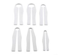 Aetluxery Kit de herramientas de reparación de cámara, juego de llaves de precisión de aleación de aluminio, color plateado para técnicos aficionados (juego de 6 piezas)