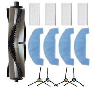 Aetluxery Paquete de accesorios para la serie ILIFE A20 T20S V3x PVCR 3600 G2, incluye cepillos laterales de cepillo principal, filtros HEPA y paños de microfibra para aspiradoras robots