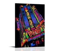 AETQWOEGEWE Póster en lienzo con texto en inglés "Enter the Void Enter The Void Enter The Void Enter The Void Enter The Void Enter The Void" (50 x 75 cm), arte moderno, impresión estética elegante