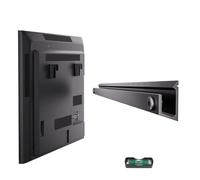 Aetubree Soporte de pared para TV sin tachuelas para televisores de pantalla plana de 22 a 55 pulgadas, ultra delgado y resistente, soporte de pared para TV universal de hasta 45 kg, VESA 400 x 400 mm
