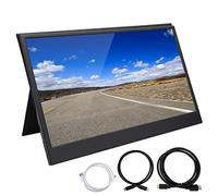 Aeun Pantalla de Monitor, Pantalla de Visualización de 1080P, 13,3 Pulgadas para Office Education Home Game