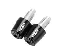 Aeuntyw para VFR750R VFR 750 R 1986 1987 1988 1989 1990 1991 1992-1998 Tapón Deslizante del Manillar Tapones De Extremo De La Tapa del Manillar(Black and Black)
