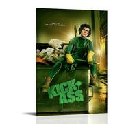 AEUYWQHKEKG Kick-Ass Pósteres estéticos vintage para pared, lienzo, pintura decorativa para sala de estar, dormitorio, decoración de 30 x 45 cm, estilo marco