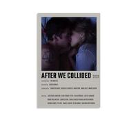 AEUYWQHKEKG Póster estético vintage de After We Collided para pared, lienzo decorativo, pintura decorativa para sala de estar, dormitorio, decoración de 30 x 45 cm, estilo sin marco