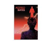 AEUYWQHKEKG Póster estético vintage de Altered States (1980) para pared, lienzo decorativo para sala de estar, dormitorio, decoración de 60 x 90 cm, estilo sin marco