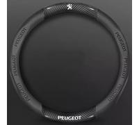 AEVBTZSA Funda Volante Coche, para Peugeot 204 205 206 207 208 2008 Suave Cubre Estilo Deportivo Protector Antideslizante Transpirable Durable,A