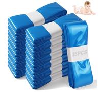 Aevcvok 15 Recambios Contenedor de Pañales,4,5M Recambios de Papelera Pañales Bebe,Gran Capacidad Antiodor Bolsas Pañales Compatibles con Tommee Tippee,AngelCare,Twist & Click,Litter Locker Recambios