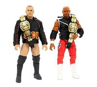 AEW AEW0144 Colección inigualable Tag Team Pack-Frankie Kazarian y Escorpio Sky Figuras de acción, más Accesorios, Multi
